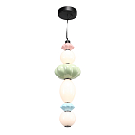Подвесной светильник фигурный с керамическими элементами 24W LED Fragrant Light варинант исполнения - 4 | Loft Concept в Барнауле