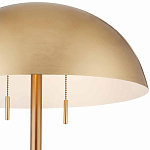 Торшер с куполообразным абажуром на каменном основании Riverside Floor Lamp варинант исполнения - 1 | Loft Concept в Барнауле