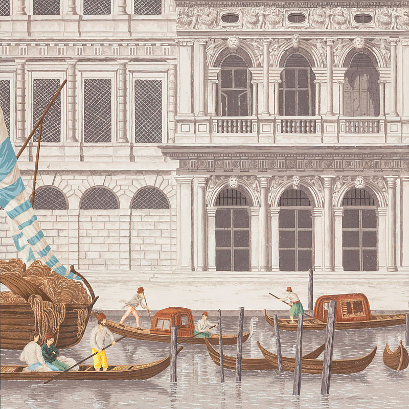 Обои ручная роспись Scenes of Venice Rialto on scenic paper Обои ручная роспись Scenes of Venice Rialto on scenic paper в Барнауле | Loft Concept