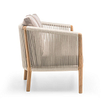 Дизайнерский уличный диван из массива дерева BOBOLI Sofa варинант исполнения - 4 | Loft Concept в Барнауле