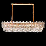 Люстра овальная с хрустальными подвесками Gorgeous Crystal Light варинант исполнения - 1 | Loft Concept в Барнауле