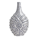 Ваза с инкрустацией Dark Blue Triangle варинант исполнения - 1 | Loft Concept в Барнауле