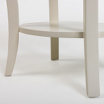 Белая тумба на фигурных ножках Shelby варинант исполнения - 3 | Loft Concept в Барнауле