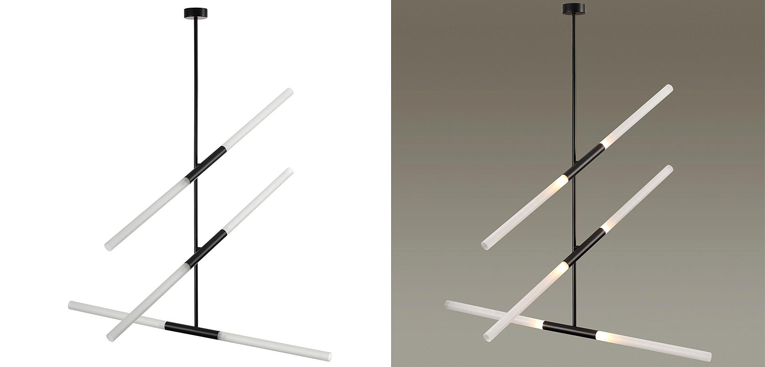 Светильник Black Delta Light 6 lamp Светильник Black Delta Light 6 lamp - Loft-Concept в Барнауле