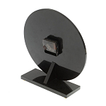 Часы настольные круглые из натурального камня Малахит Round Stone Clock варинант исполнения - 3 | Loft Concept в Барнауле