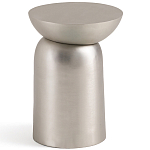 Приставной стол из алюминиевого сплава Meskill Side Table варинант исполнения - 1 | Loft Concept в Барнауле