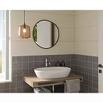 Зеркало круглое с асимметрией Light Reflection варинант исполнения - 1 | Loft Concept в Барнауле