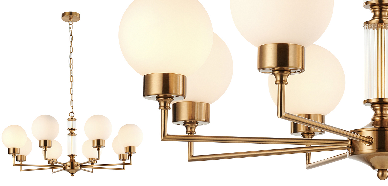 Люстра Zibille Chandelier Brass 78 Люстра Zibille Chandelier Brass 78 - Loft-Concept в Барнауле