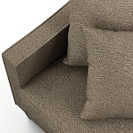 Мебельная ткань Шенилл коричневый цвет 138 см T4-21 варинант исполнения - 6 | Loft Concept в Барнауле