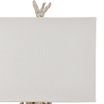 Настольная лампа с каркасом в виде веток деревьев с абажуром из ткани Natural Driftwood варинант исполнения - 3 | Loft Concept в Барнауле