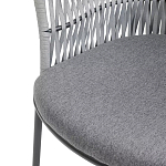 Кресло с декоративным плетением на спинке и подлокотниках Armchair Weaving варинант исполнения - 6 | Loft Concept в Барнауле