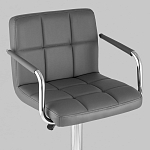 Барный стул с подлокотниками Honory Grey варинант исполнения - 7 | Loft Concept в Барнауле