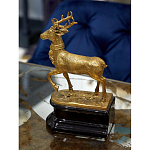 Держатель для книг в виде оленя из фарфора и бронзы Eden Garden porcelain and bronze варинант исполнения - 2 | Loft Concept в Барнауле