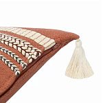 Подушка декоративная с вышивкой и кисточками Ethnic mix варинант исполнения - 3 | Loft Concept в Барнауле