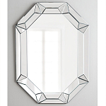 Зеркало настенное восьмиугольное Mirror Facets варинант исполнения - 1 | Loft Concept в Барнауле