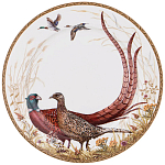Тарелка закусочная из фарфора с изображением животных Hunting Porcelain Collection варинант исполнения - 1 | Loft Concept в Барнауле