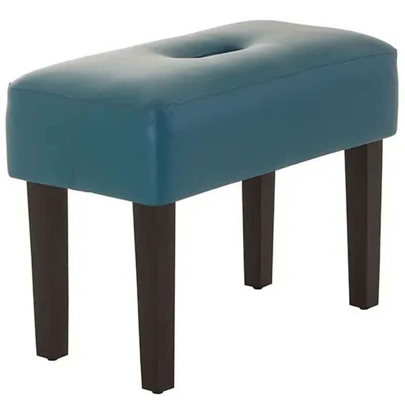 Мягкий пуф на черных ножках Winton Pouf Мульти Мягкий пуф на черных ножках Winton Pouf Мульти в Барнауле | Loft Concept