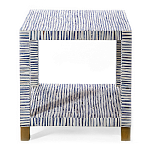 Тумба Прикроватная Snartoon Bone Inlay Bedside Cabinet варинант исполнения - 3 | Loft Concept в Барнауле