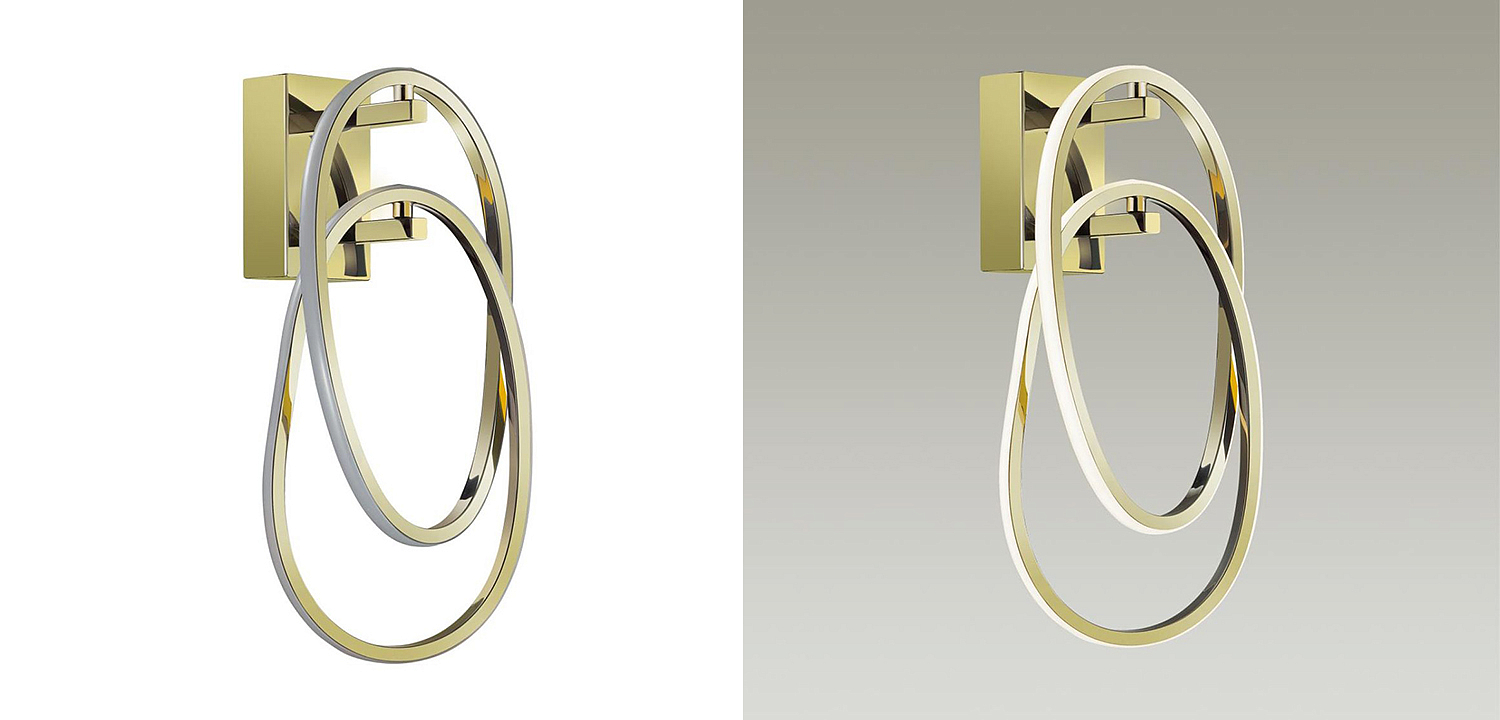 Бра 2 Chain Link Gold Бра 2 Chain Link Gold - Loft-Concept в Барнауле
