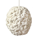 Светильник вязаный из шерсти Wool Oval варинант исполнения - 3 | Loft Concept в Барнауле
