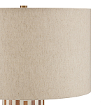 Настольная лампа с узором вдоль колоннообразного основания Brick Surface варинант исполнения - 2 | Loft Concept в Барнауле