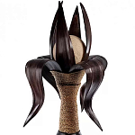 Настольная лампа черная INDONESIAN LAMPS 1 варинант исполнения - 2 | Loft Concept в Барнауле