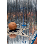 Дизайнерский ковер в виде звезды Poltronova Tappeto Stella Grey Navy Blue Rug варинант исполнения - 4 | Loft Concept в Барнауле