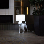 Лампа COLLECTION OF DOGS с абажуром Бультерьер варинант исполнения - 4 | Loft Concept в Барнауле