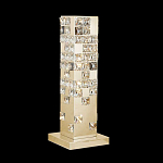 Настольная лампа прямоугольная с мозаичным хрустальным оформлением Sparks of Crystal варинант исполнения - 1 | Loft Concept в Барнауле