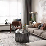 Дизайнерский журнальный стол зеркальный волнистой формы Gytep варинант исполнения - 2 | Loft Concept в Барнауле