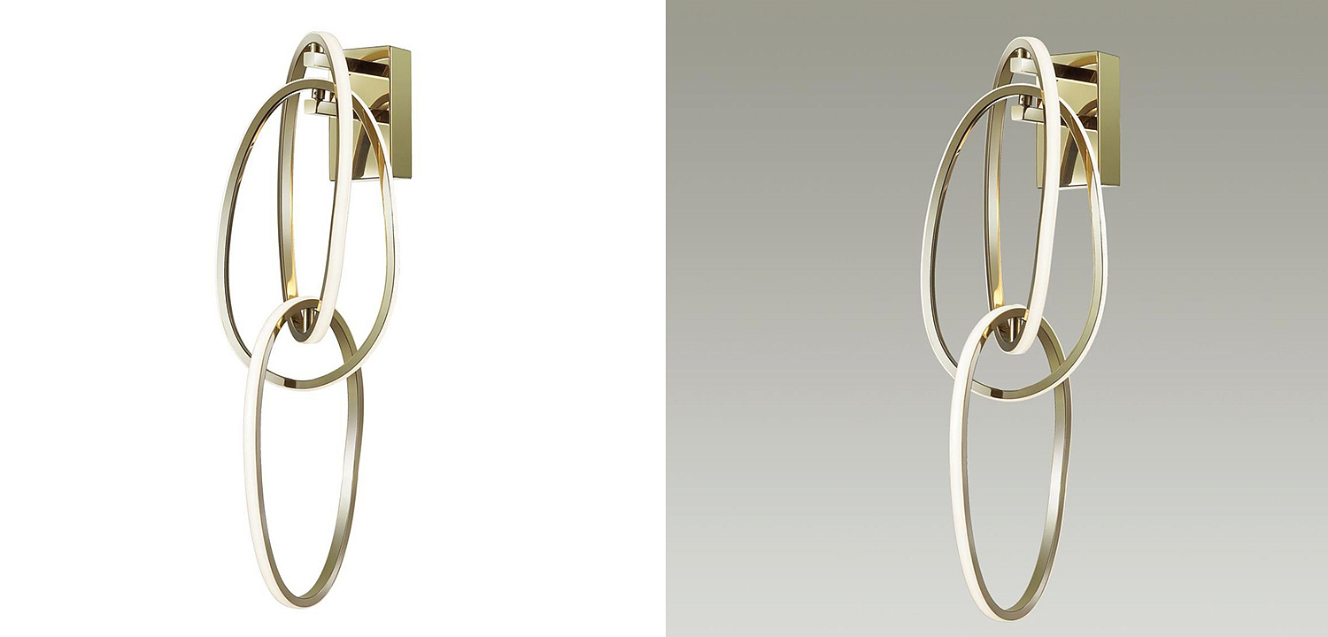 Бра 3 Chain Link Gold Бра 3 Chain Link Gold - Loft-Concept в Барнауле