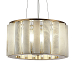 Люстра с абажуром из стекла и премиального алебастра Ravishment варинант исполнения - 2 | Loft Concept в Барнауле