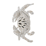 Статуэтка краб с детализированной текстурой в белом цвете Marine Accessories варинант исполнения - 1 | Loft Concept в Барнауле