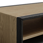 Стол журнальный в стиле лофт с полкой для хранения Warm Industrial варинант исполнения - 2 | Loft Concept в Барнауле