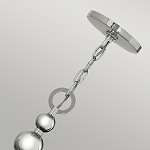 Люстра подвесная с белым тканевым цилиндрическим абажуром и декоративными шарами Hinkley варинант исполнения - 4 | Loft Concept в Барнауле