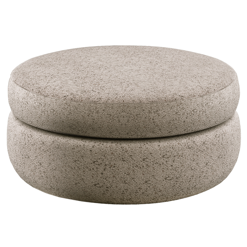 Оттоманка Ulysses Молочный Серый в Барнауле | Loft Concept 