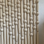 Панно на стену из хлопковых нитей White Morse Wall Hanging  варинант исполнения - 2 | Loft Concept в Барнауле