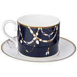 Чайный набор из фарфора с изображением лошадей на 6 персон 12 предметов Porcelain Horse Set варинант исполнения - 2 | Loft Concept в Барнауле