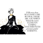 Megan Hess. The Illustrated World of Couture варинант исполнения - 3 | Loft Concept в Барнауле