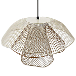Подвесной светильник Beige Gold Mesh Lampshade Hanging Lamp варинант исполнения - 4 | Loft Concept в Барнауле