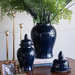 Ваза с крышкой однотонная Высота 48 см Chinoiserie Ceramics варинант исполнения - 5 | Loft Concept в Барнауле