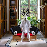 Дизайнерский диван с двумя подушками-валиками Poltronova Mitzi Sofa варинант исполнения - 6 | Loft Concept в Барнауле