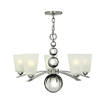 Люстра с матовыми конусными плафонами и декоративными элементами в форме шаров Hinkley варинант исполнения - 10 | Loft Concept в Барнауле