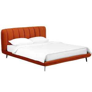 Кровать с мягким изголовьем Brussels