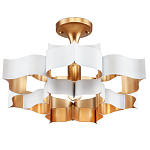 Люстра фигурная в сочетании белого и золотого цвета Shapes Inspired by Nature варинант исполнения - 2 | Loft Concept в Барнауле