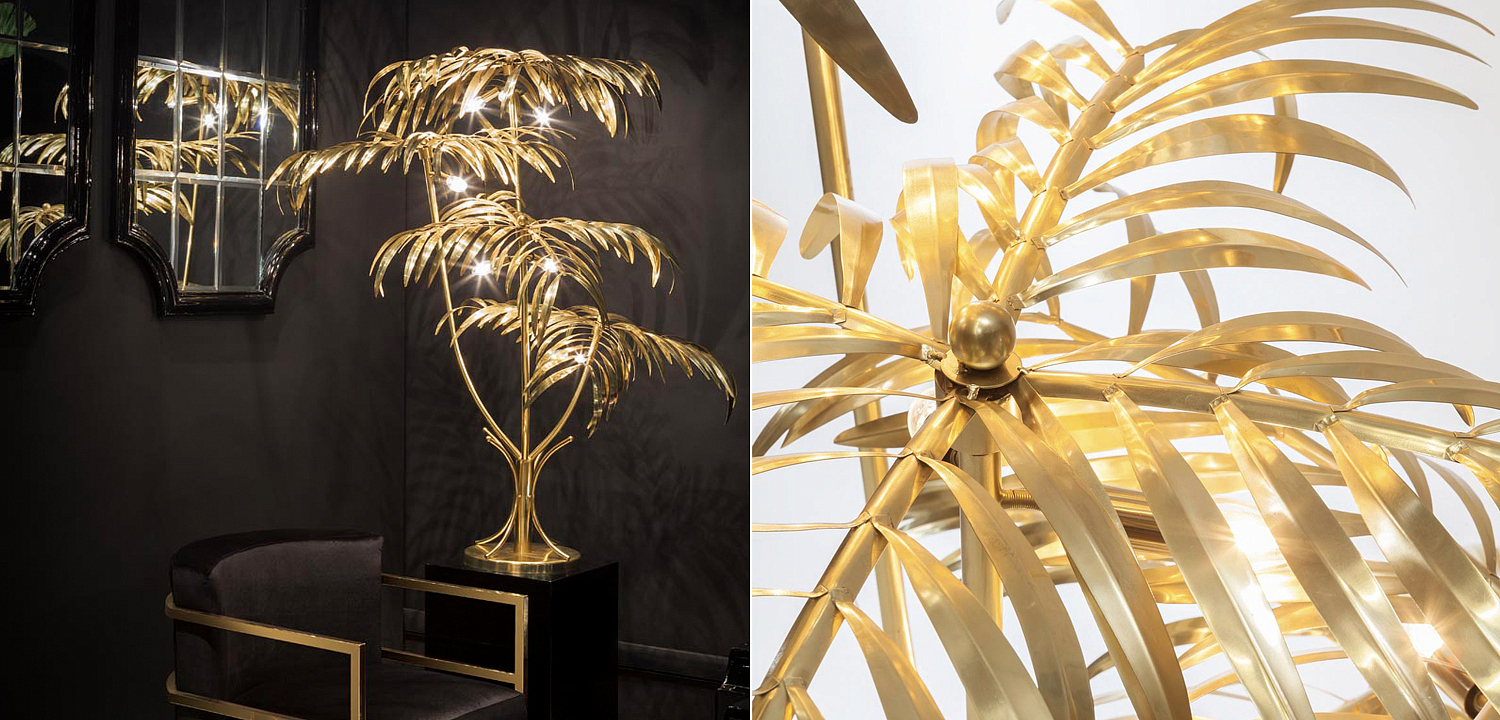 Торшер Golden Palm Floor Lamp Торшер Golden Palm Floor Lamp - Loft-Concept в Барнауле