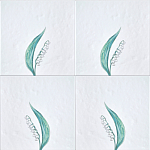 Плитка с узором Ландыш варинант исполнения - 1 | Loft Concept в Барнауле