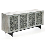 Буфет в гостиную с инкрустацией Palm Sideboard with Bone Inlay варинант исполнения - 3 | Loft Concept в Барнауле