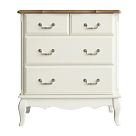 Комод с 4-мя большими ящиками из массива берёзы Interiors Romance варинант исполнения - 2 | Loft Concept в Барнауле