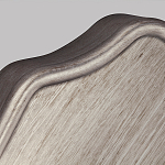 Бра серебрянного цвета с лампой в виде свечи на изогнутой ножке Feiss варинант исполнения - 2 | Loft Concept в Барнауле